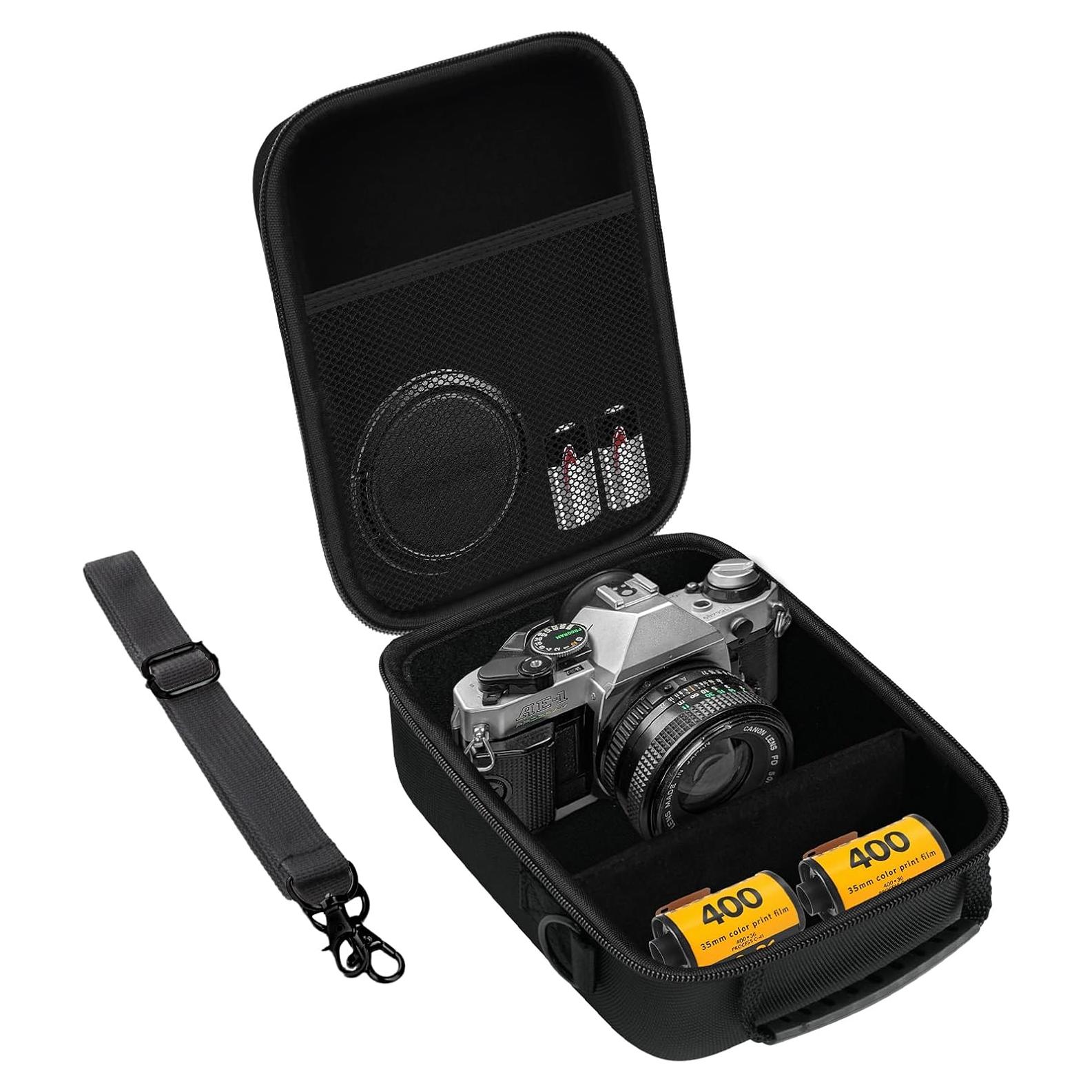 Funda de Almacenamiento HESPLUS para Canon AE-1 y Rebel 2000 - Negra