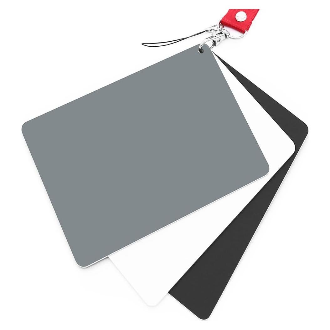 Tarjeta de Balance de Blancos Anwenk Gris 18% 13.5x18.5cm