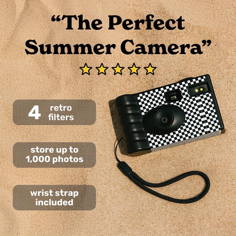 Cámara Digital Sin Pantalla Lensy Verde Bosque 8MP 4 Filtros