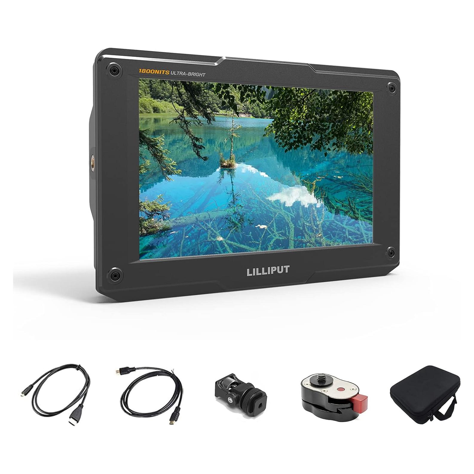 Monitor de Campo LILLIPUT H7 7" Full HD 1800nits HDMI 4K