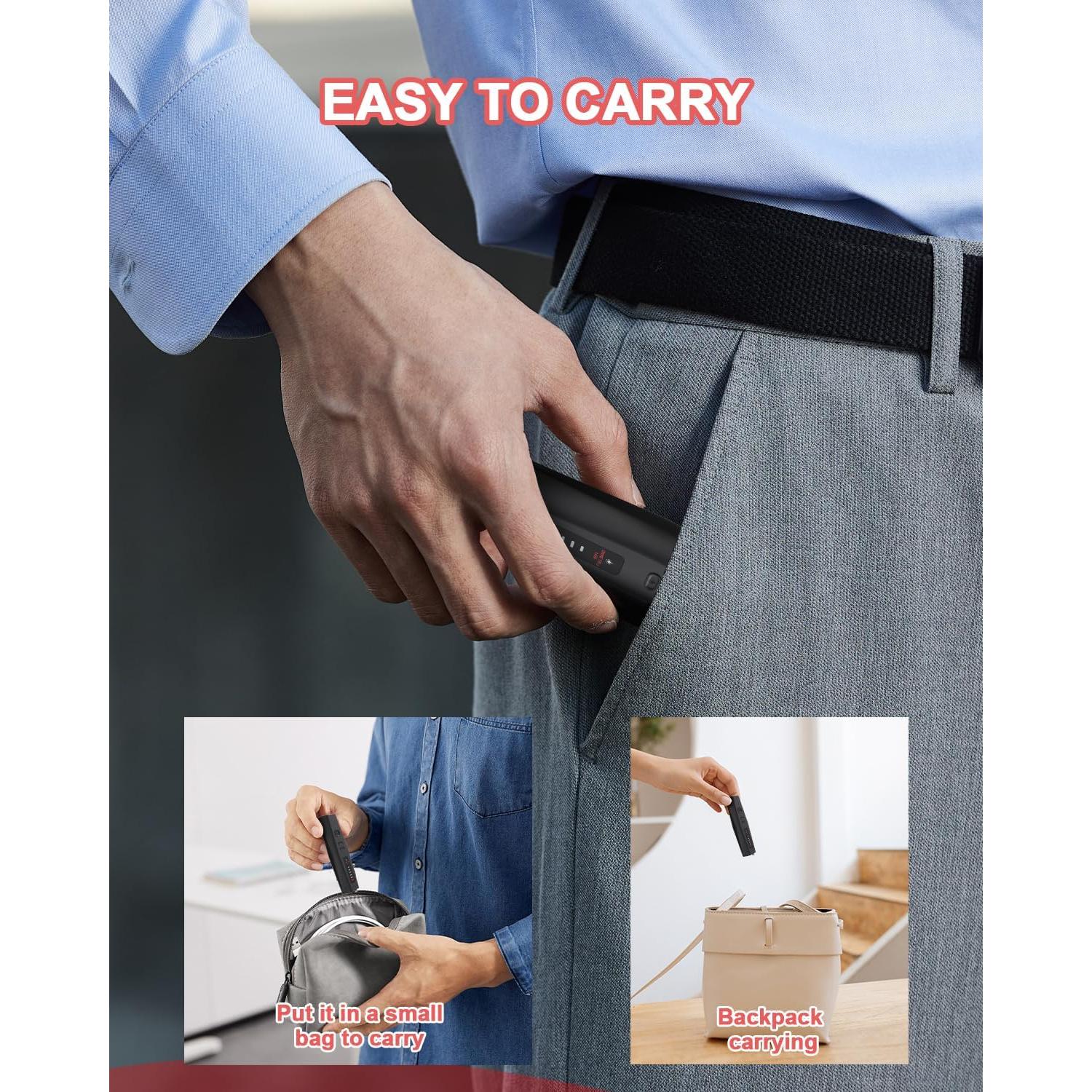 Detector de Cámara Oculta Loovett 2025, 360° RF, Portátil