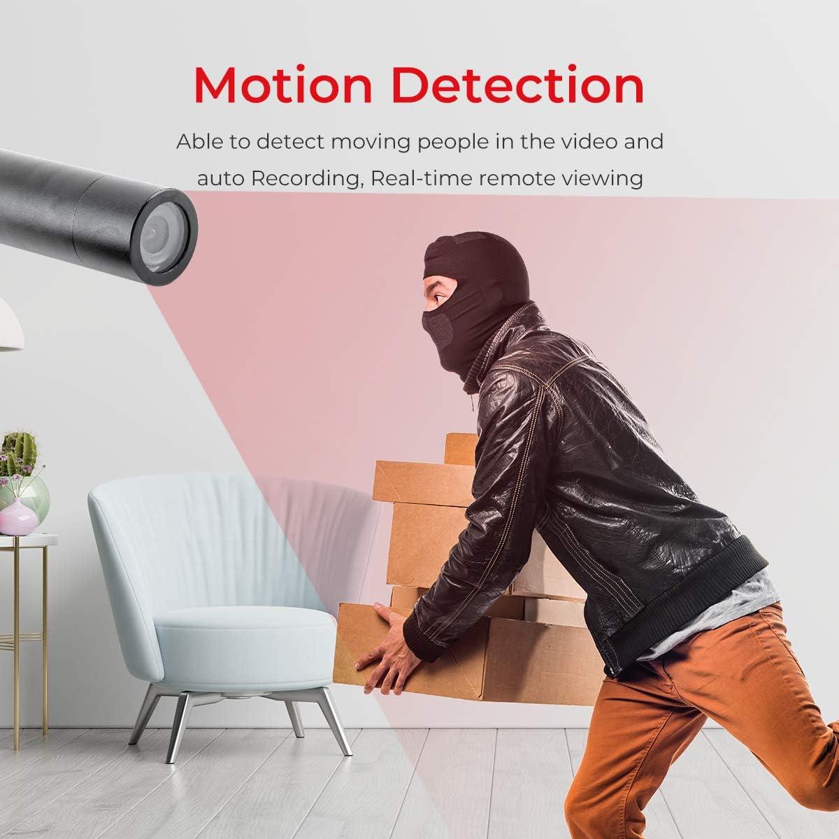 Cámara de Vigilancia IP HD PEGATISAN 3MP Mini Bullet