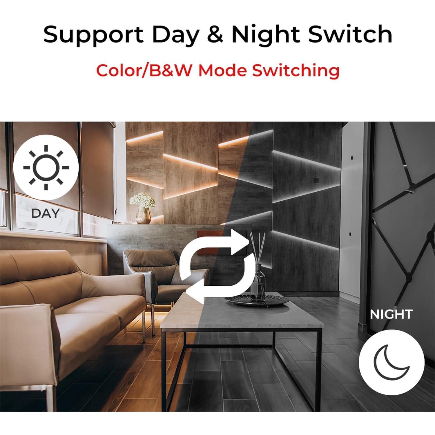 Cámara de Vigilancia IP HD PEGATISAN 3MP Mini Bullet