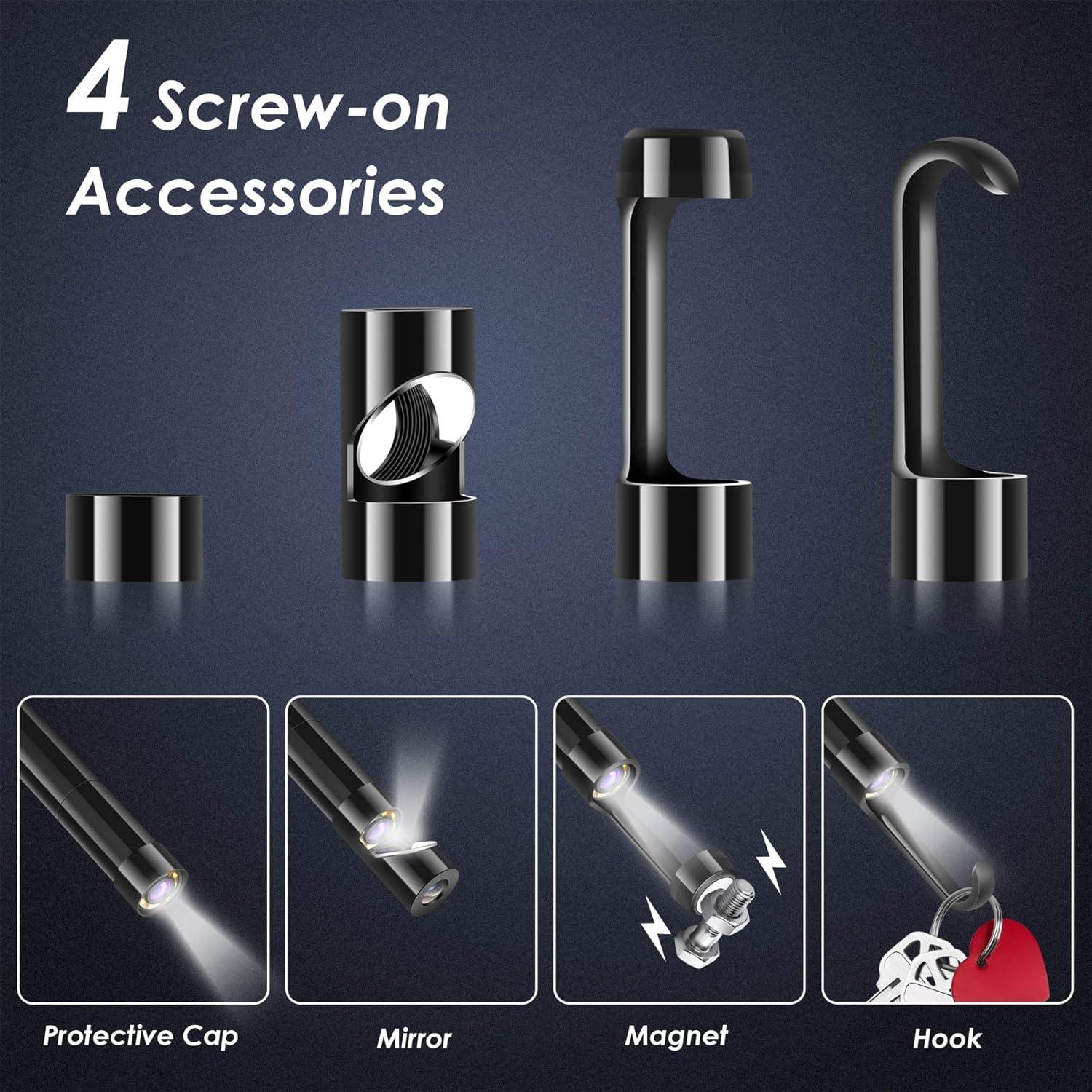 Cámara Endoscopio Industrial 1920P HD 5m IP67 con LED