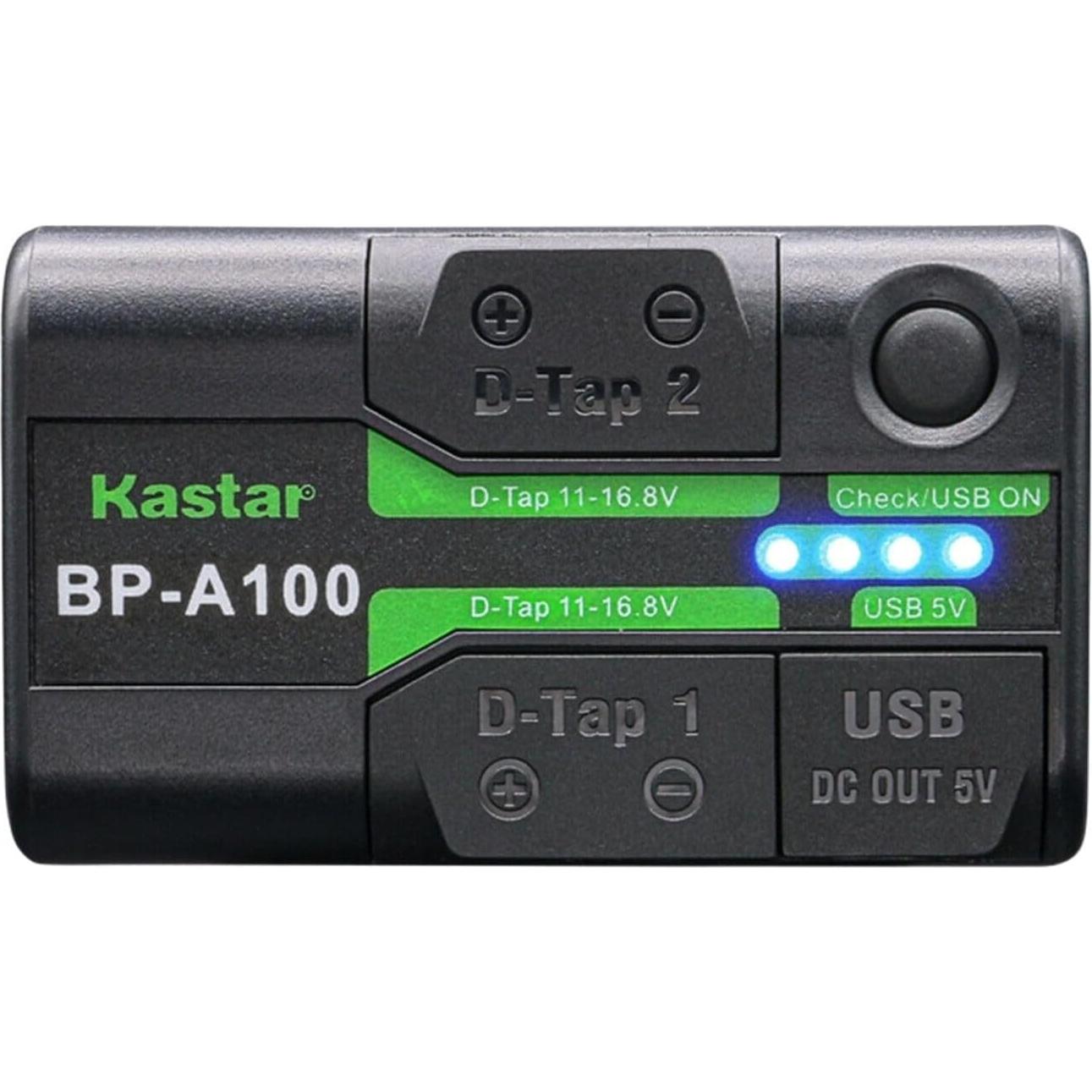 Baterías Kastar 3-Pack BP-A100 + Cargador CH04 para Canon