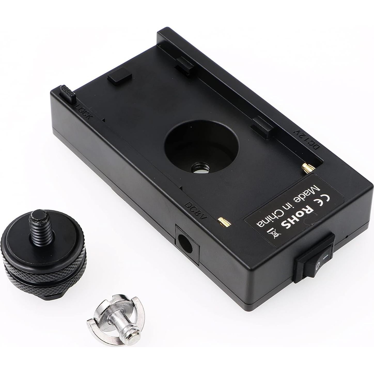 Cable de Adaptador de Poder NP-F970 Cables de Alvin para BMPCC 4K 6K