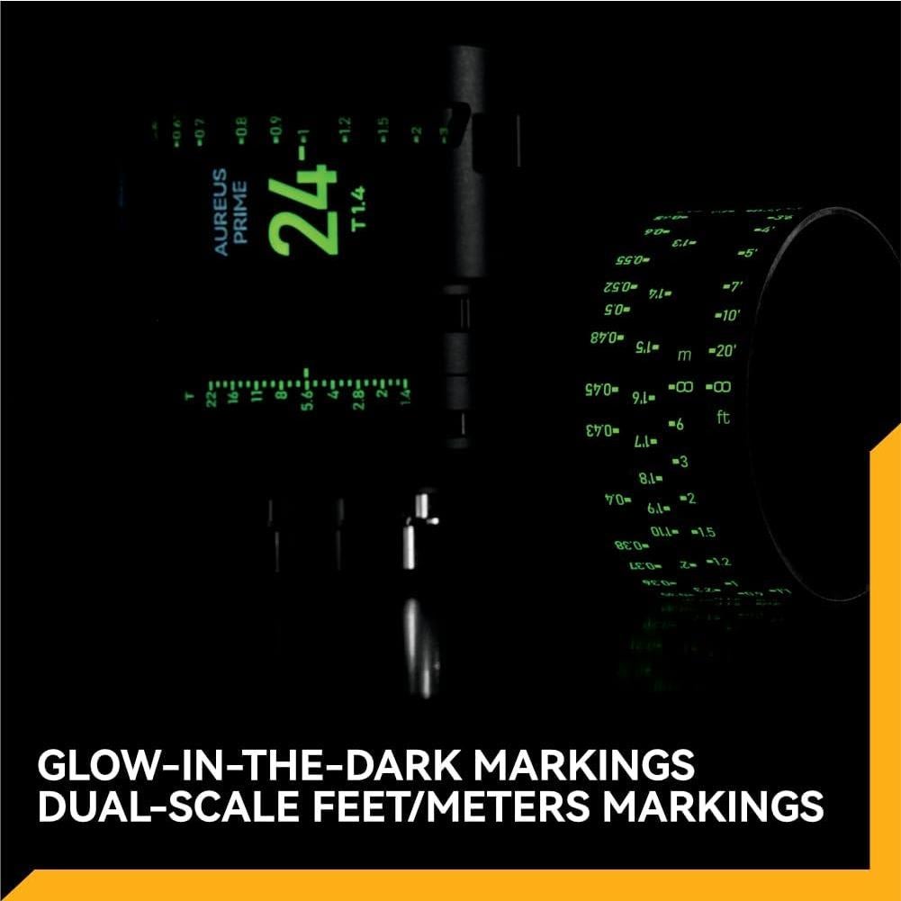 Lente de Cine NiSi Aureus Prime 24mm T1.4 Full Frame