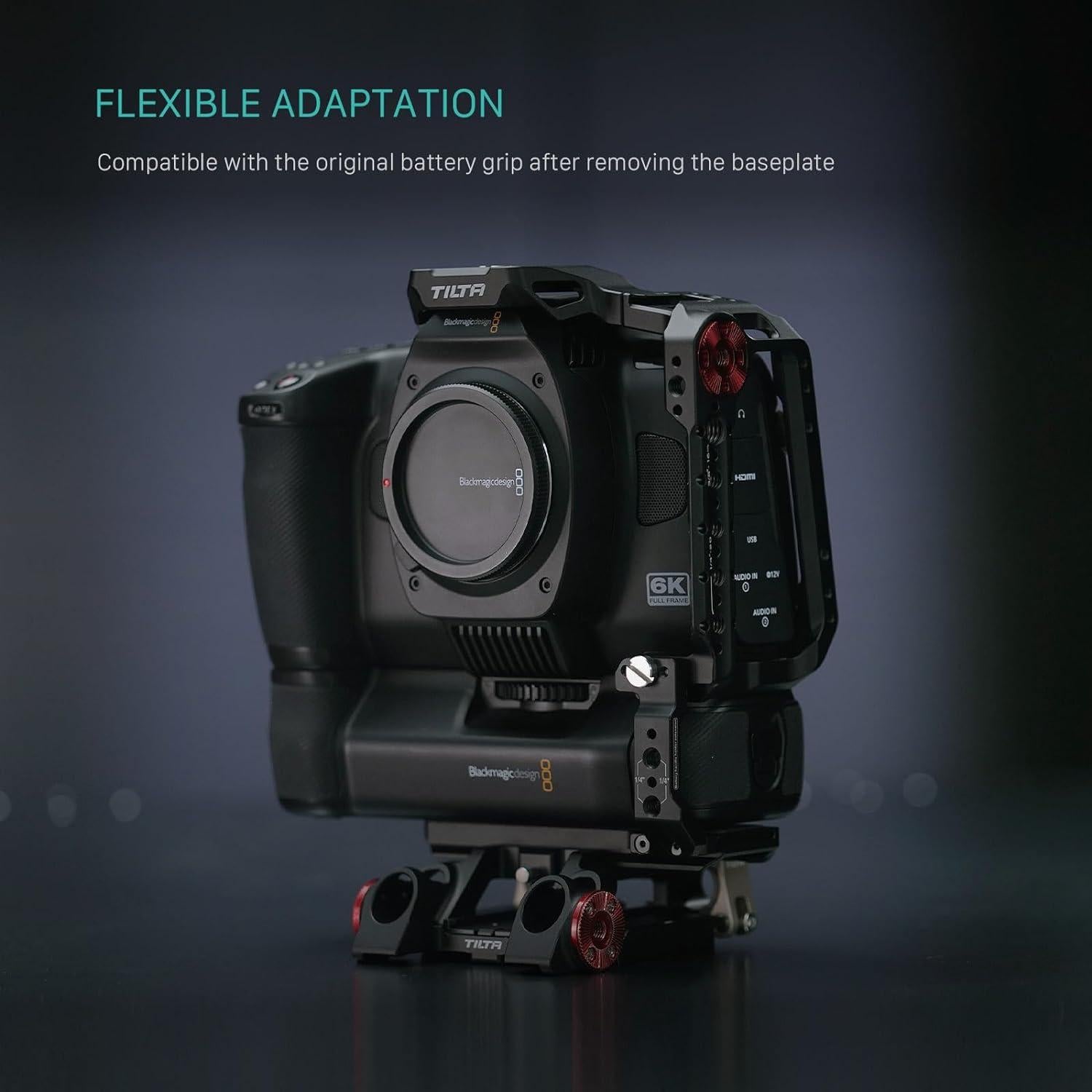 Kit Avanzado Tilta para Cámara BMCC 6K - Jaula Completa y Accesorios