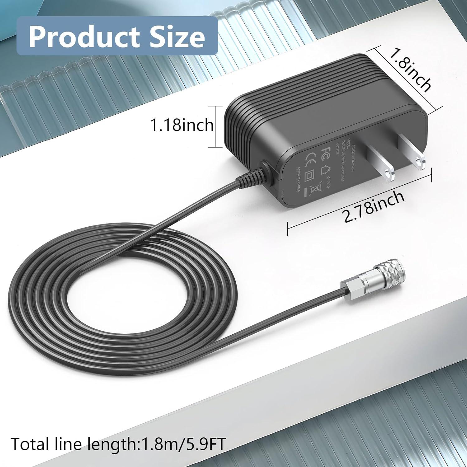 Adaptador de corriente 12V 3A para cámara Blackmagic 4K 6K