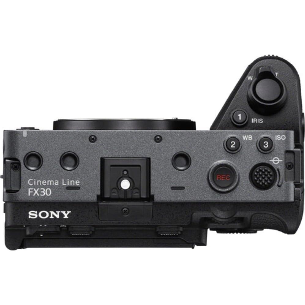 Cámara Sony FX30 Super 35 20.1 MP 4K con 160 GB CFexpress