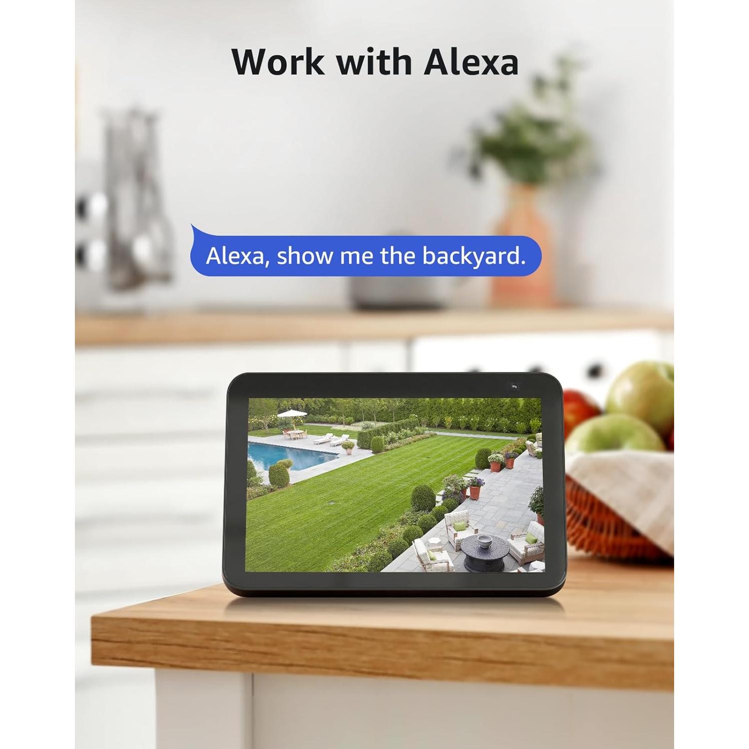 Cámaras de Seguridad Wi-Fi ANNKE 3MP 2 Pack IP66 Inalámbricas