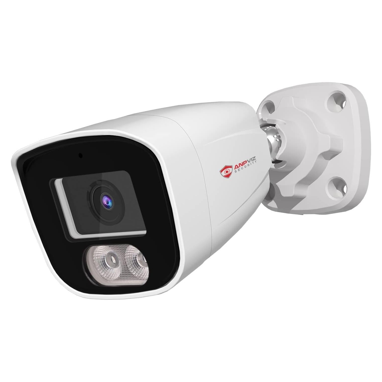 Cámara de Seguridad IP PoE 4MP Anpviz con Micrófono 20m IR