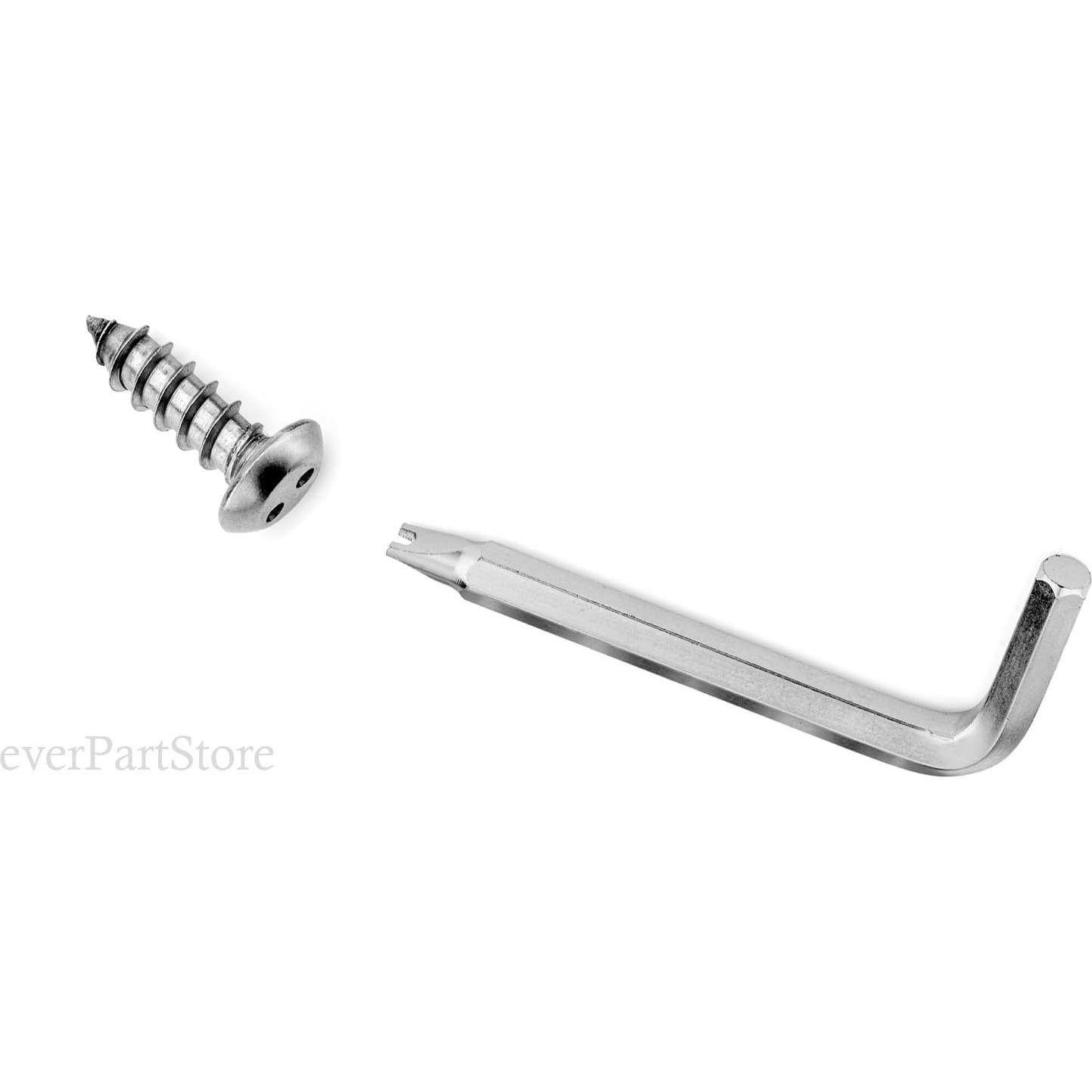 Tornillos de Seguridad Autoperforantes LFPartS M6x20mm Acero Inoxidable