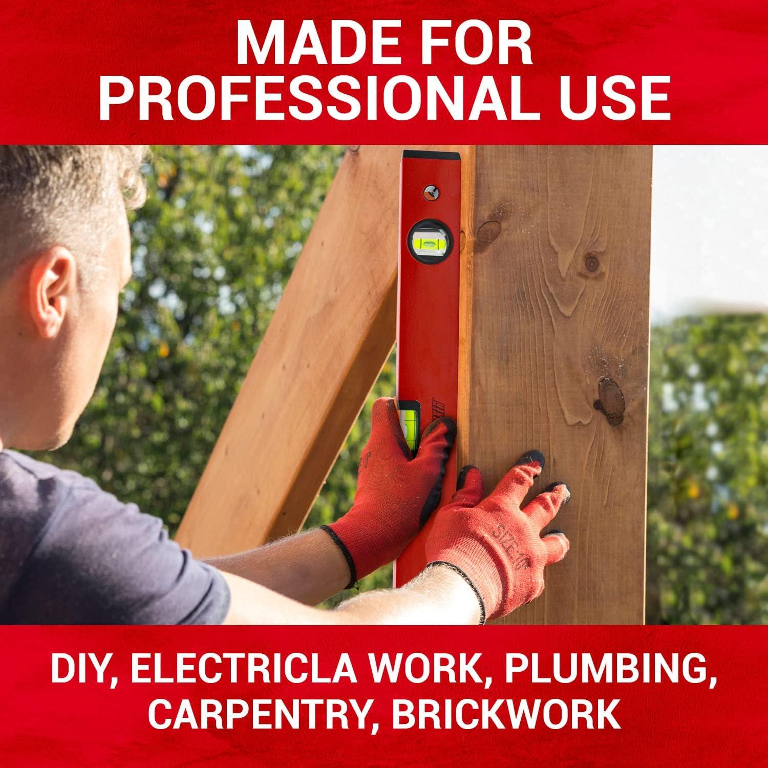 Nivel Magnético ProMaker 45° 90° 180° 18 Pulgadas Aluminio