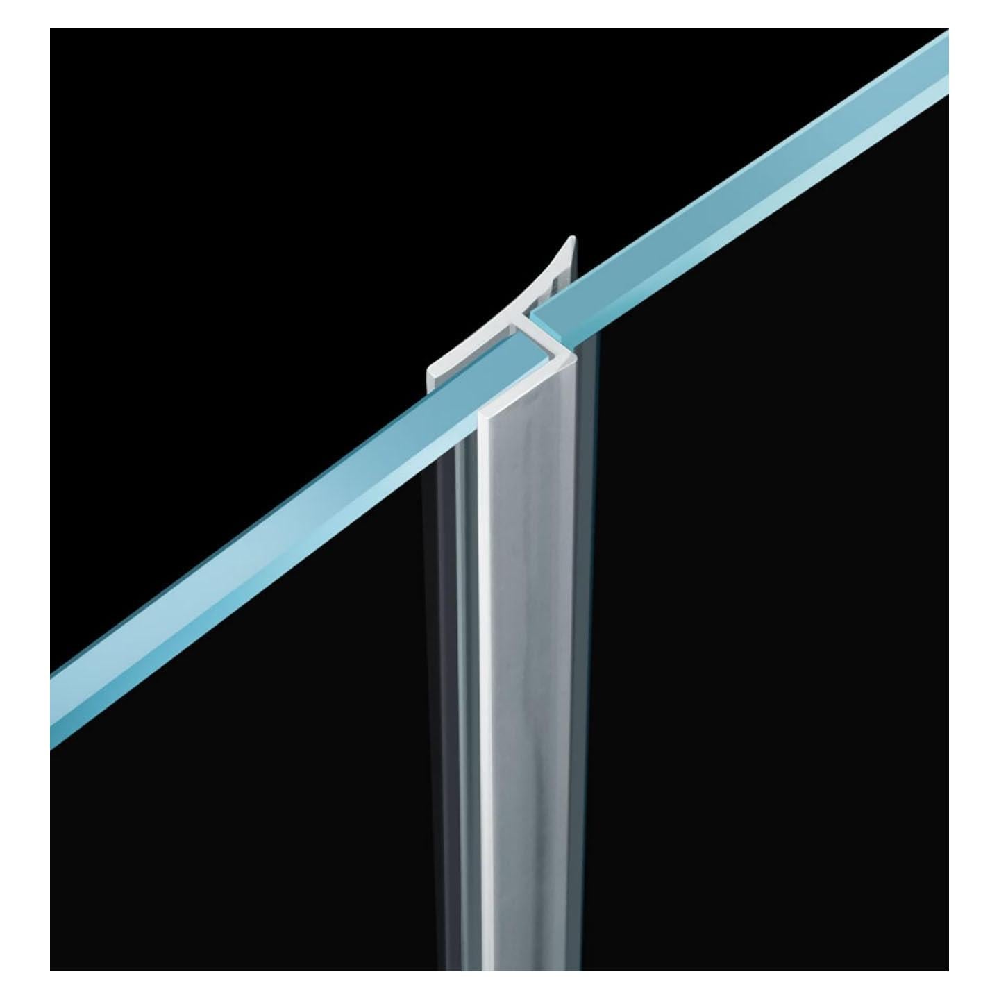 Tira de Sello Lateral Dalrun 254 cm para Puerta de Ducha Vidrio