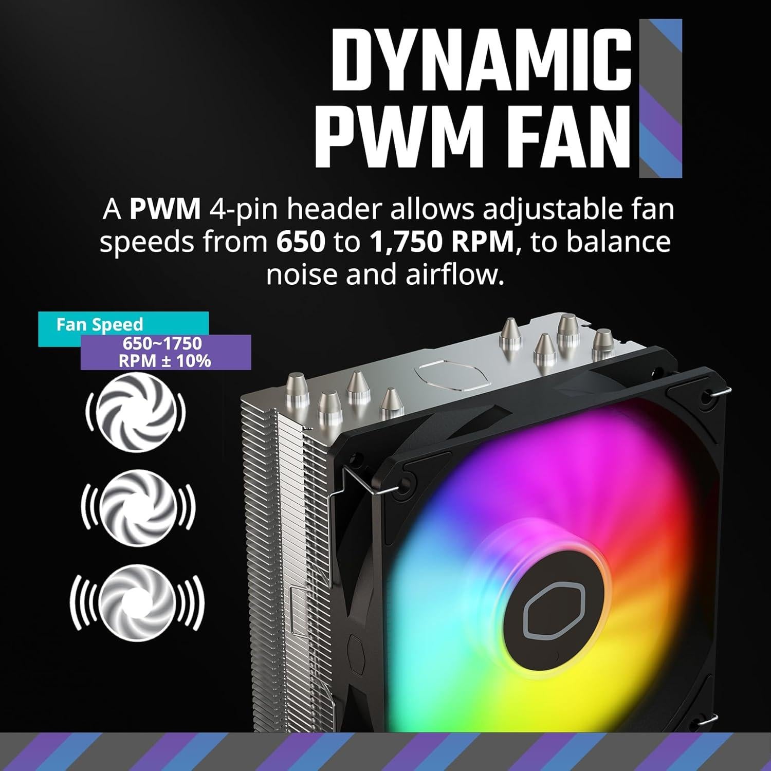 Cooler Master Hyper 212 Spectrum V3 - Cooler CPU 152mm ARGB