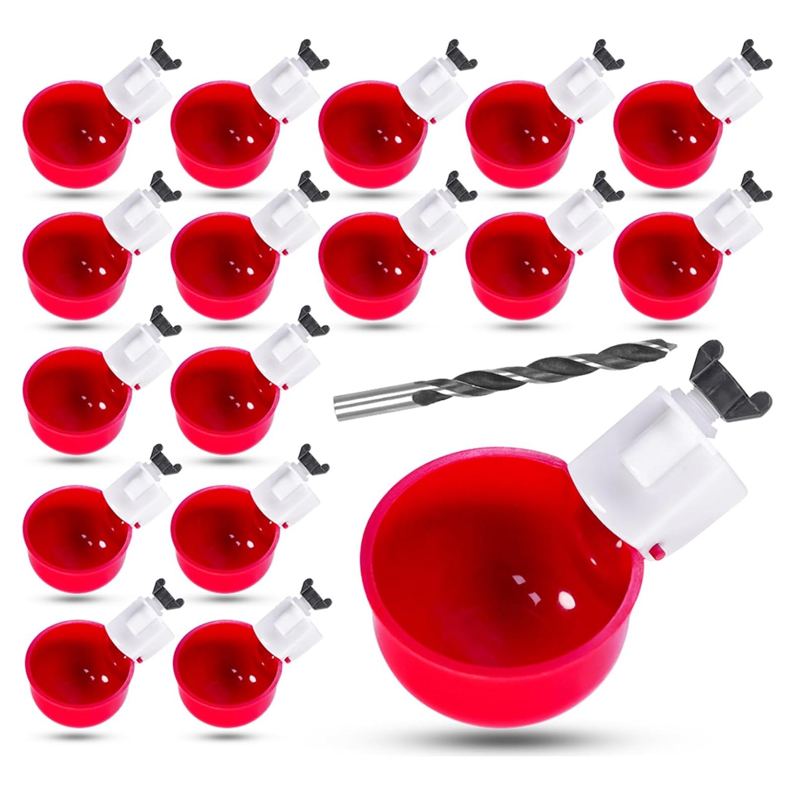 Kit de 16 Tazas Automáticas para Beber Agua TNDCKP