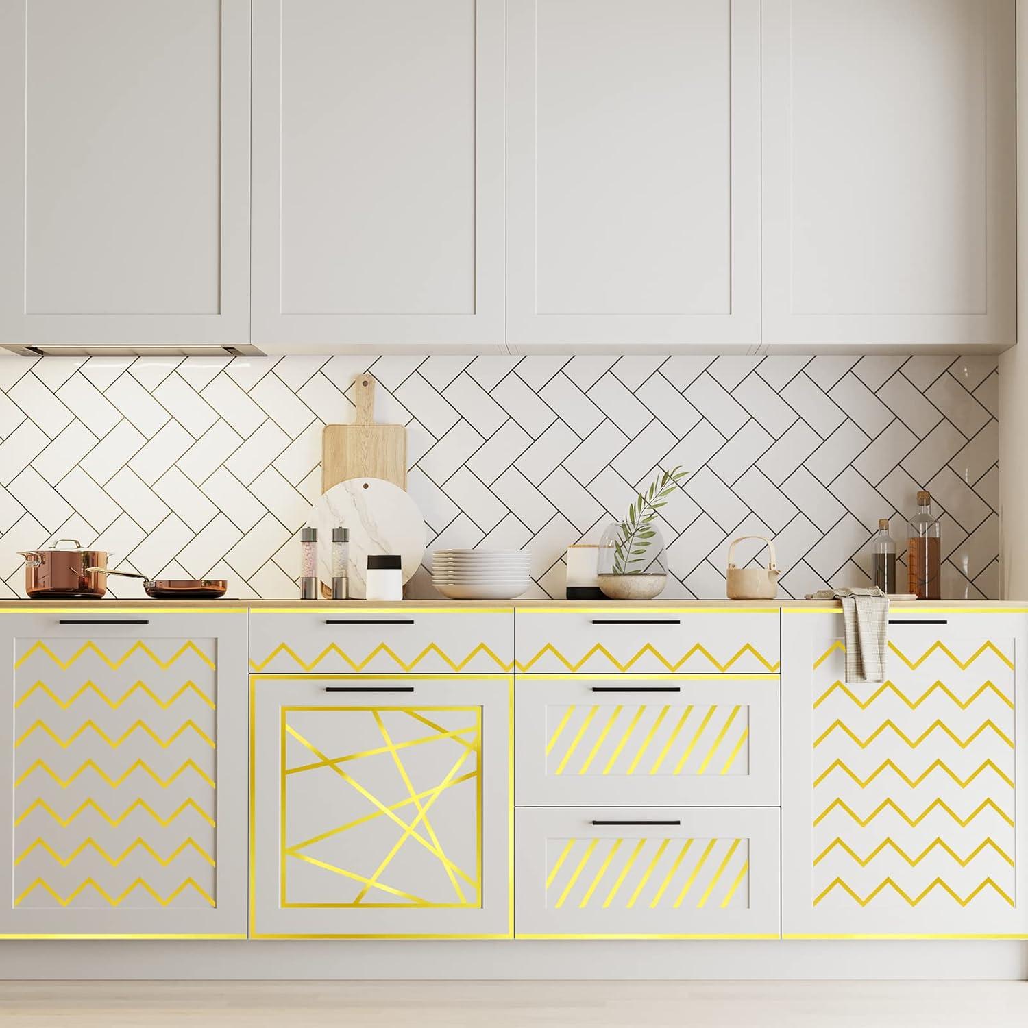 Cinta Washi Decorativa Frienda 6 Pcs Metálica 0.51 cm