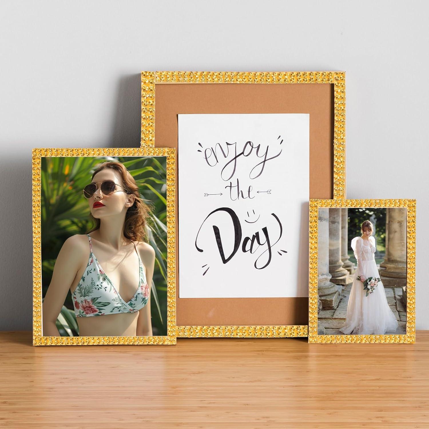 Cinta de Strass Autoadhesiva Styquenzer 2.7m Dorada 1.27cm