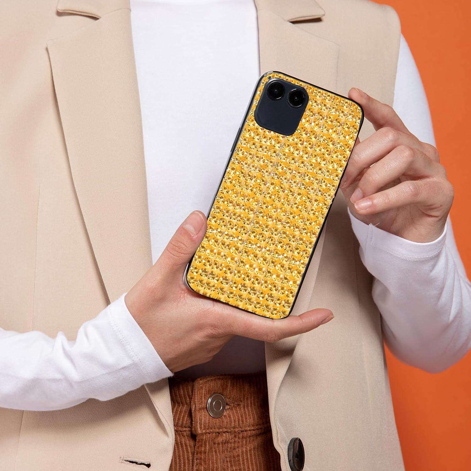 Cinta de Strass Autoadhesiva Styquenzer 2.7m Dorada 1.27cm