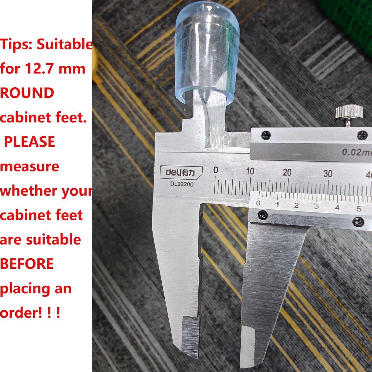 Tapas de Silicona Semetall 12 Pcs 12.7mm para Patas de Sillas