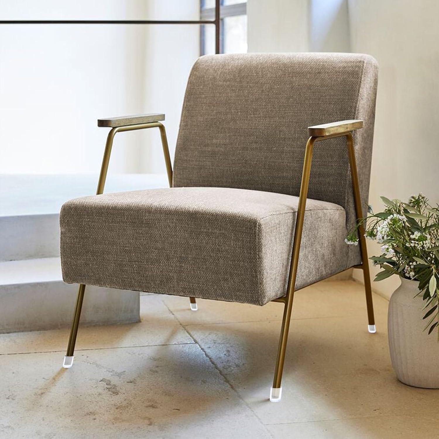 Tapas de Silicona Semetall 12 Pcs 12.7mm para Patas de Sillas