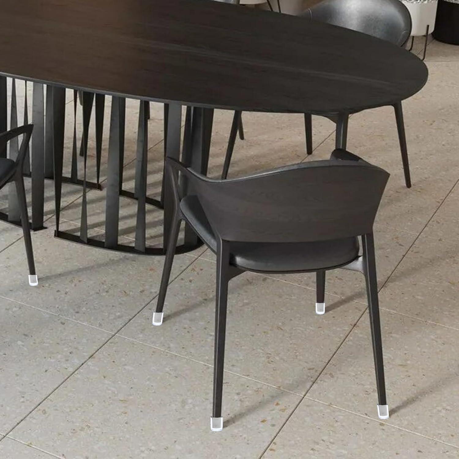 Tapas de Silicona Semetall 12 Pcs 12.7mm para Patas de Sillas