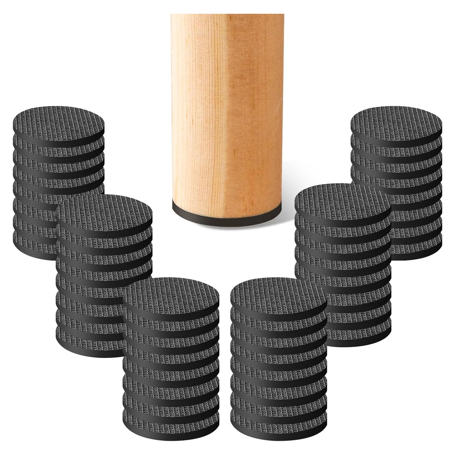 Almohadillas Antideslizantes CHUNZEXI 48 Piezas 2.54 cm Redondas