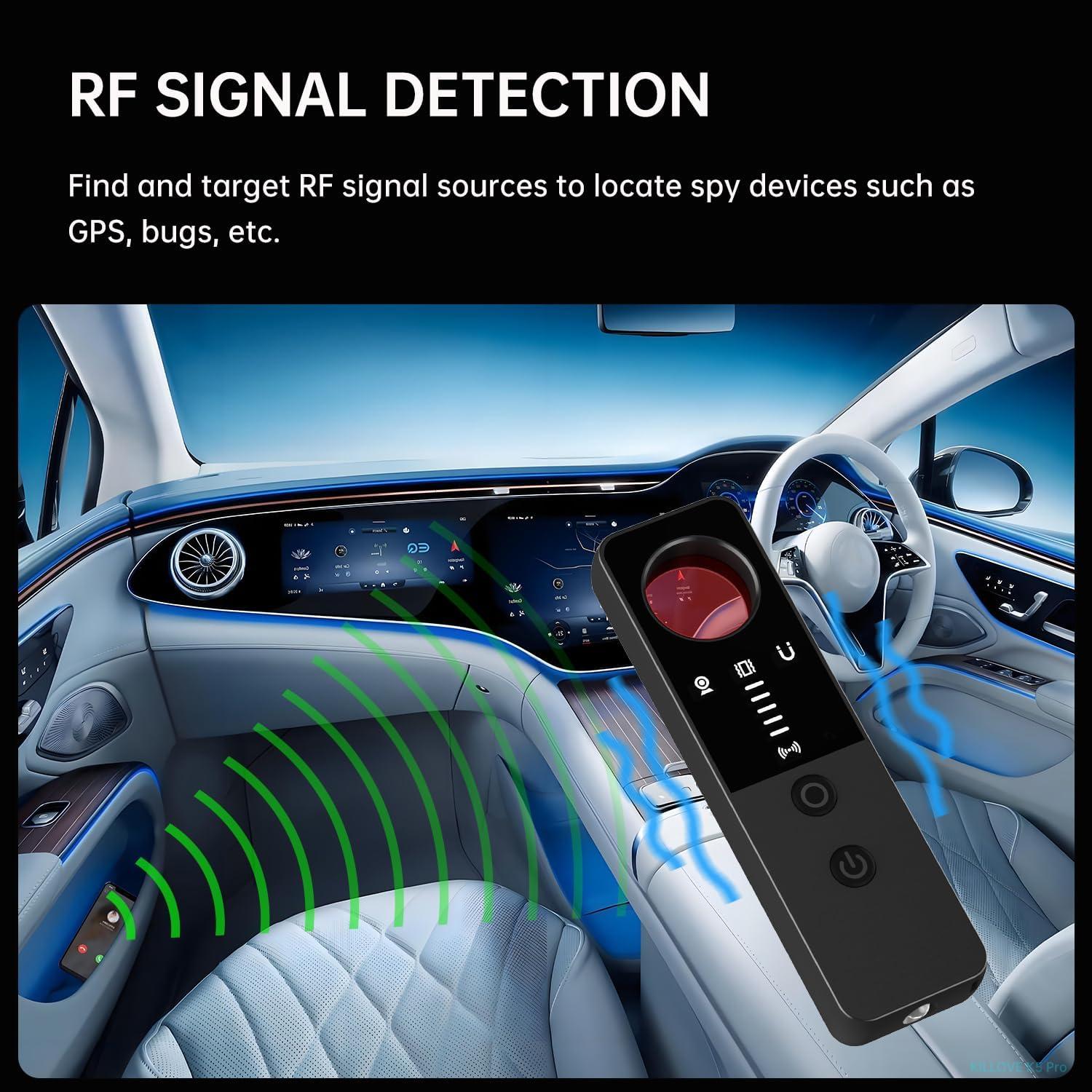 Detector de Cámaras Ocultas KILLOVE K5 Pro - Protección Privacidad