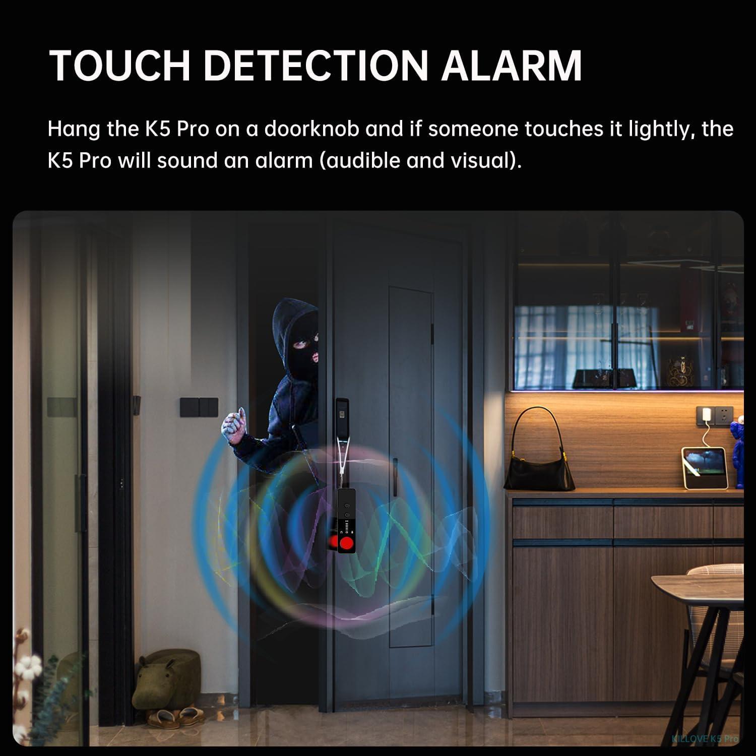 Detector de Cámaras Ocultas KILLOVE K5 Pro - Protección Privacidad