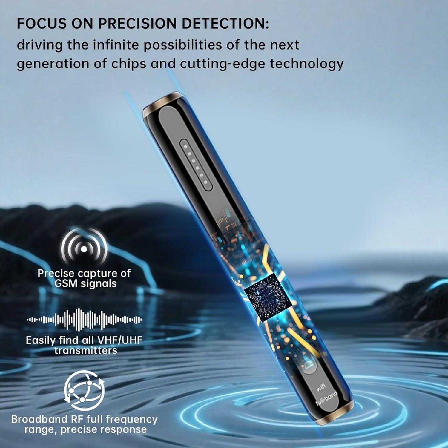 Detector de Cámaras Ocultas Genérico S3 - Antiespía con Audio y Video