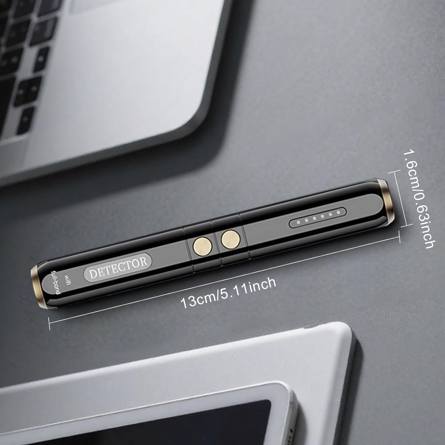 Detector de Cámaras Ocultas Genérico S3 - Antiespía con Audio y Video