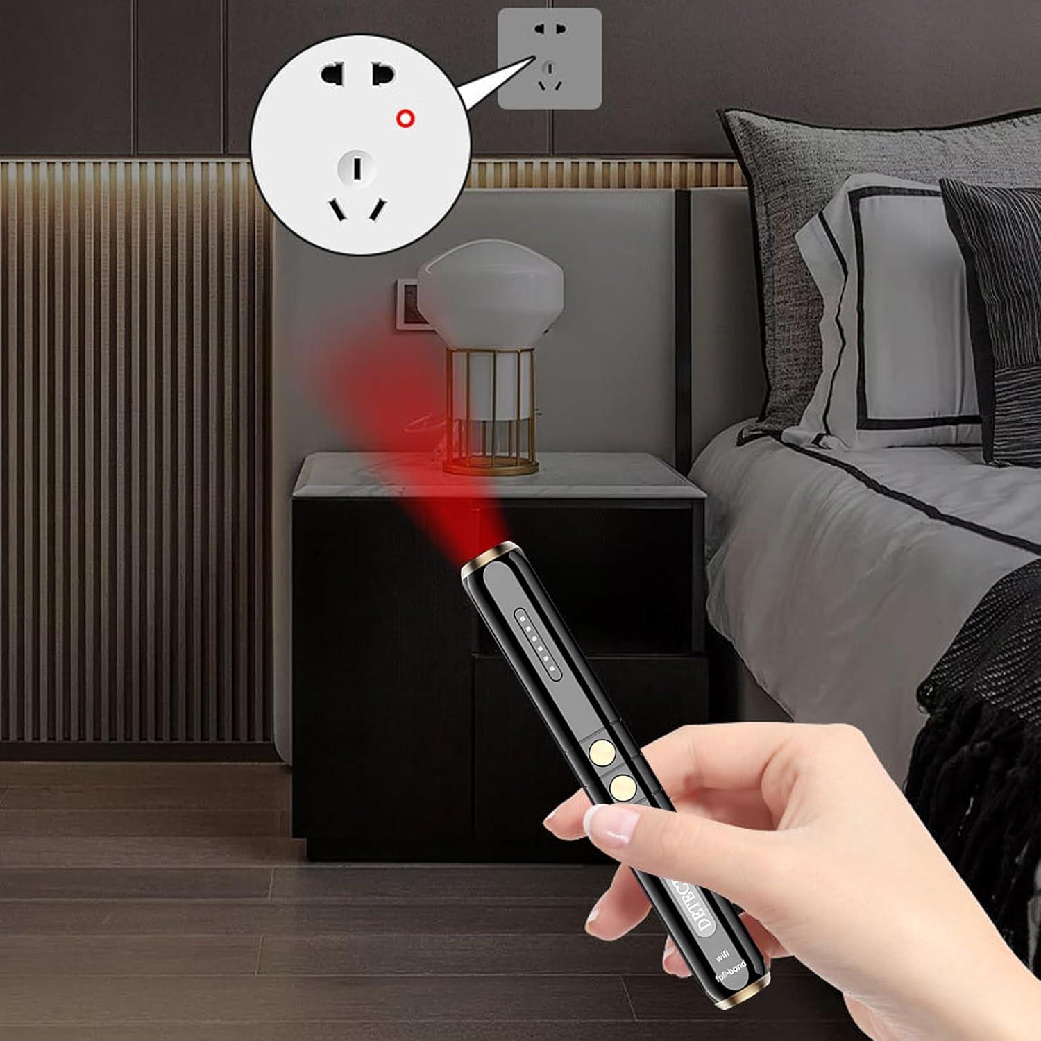 Detector de Cámaras Ocultas Genérico S3 - Antiespía con Audio y Video