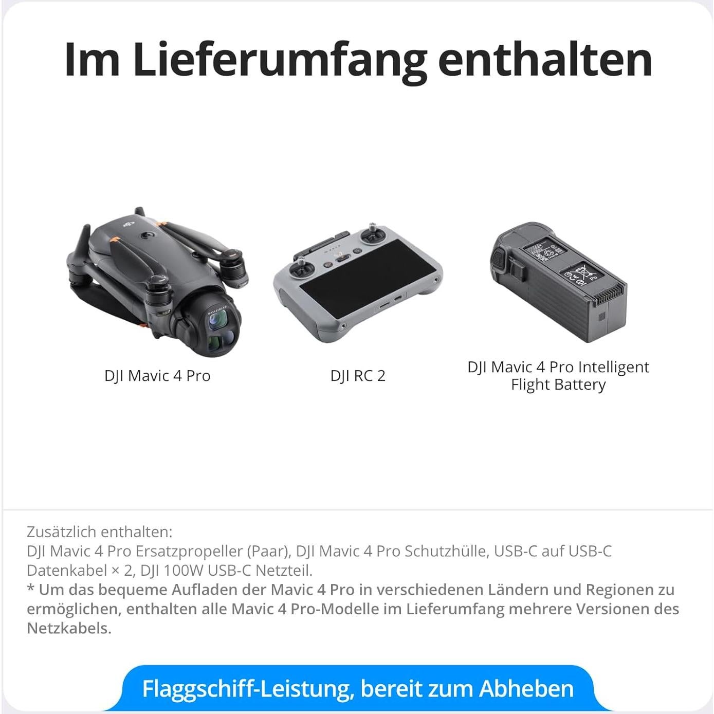 DJI Mavic 4 Pro Drone con Cámara Hasselblad 100MP y RC 2