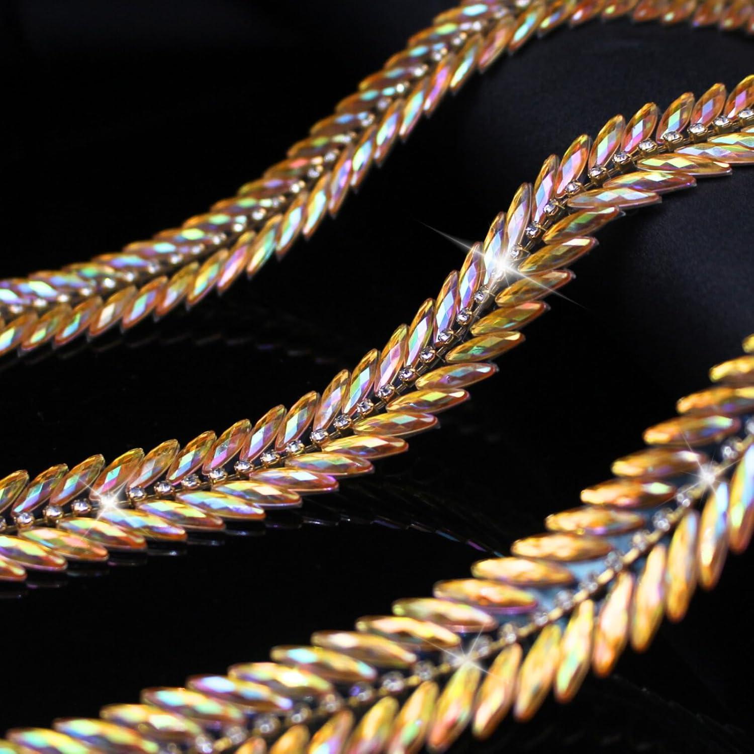 Cinta de Rincones Autoadhesiva Pearly Jun 91.44 cm Oro