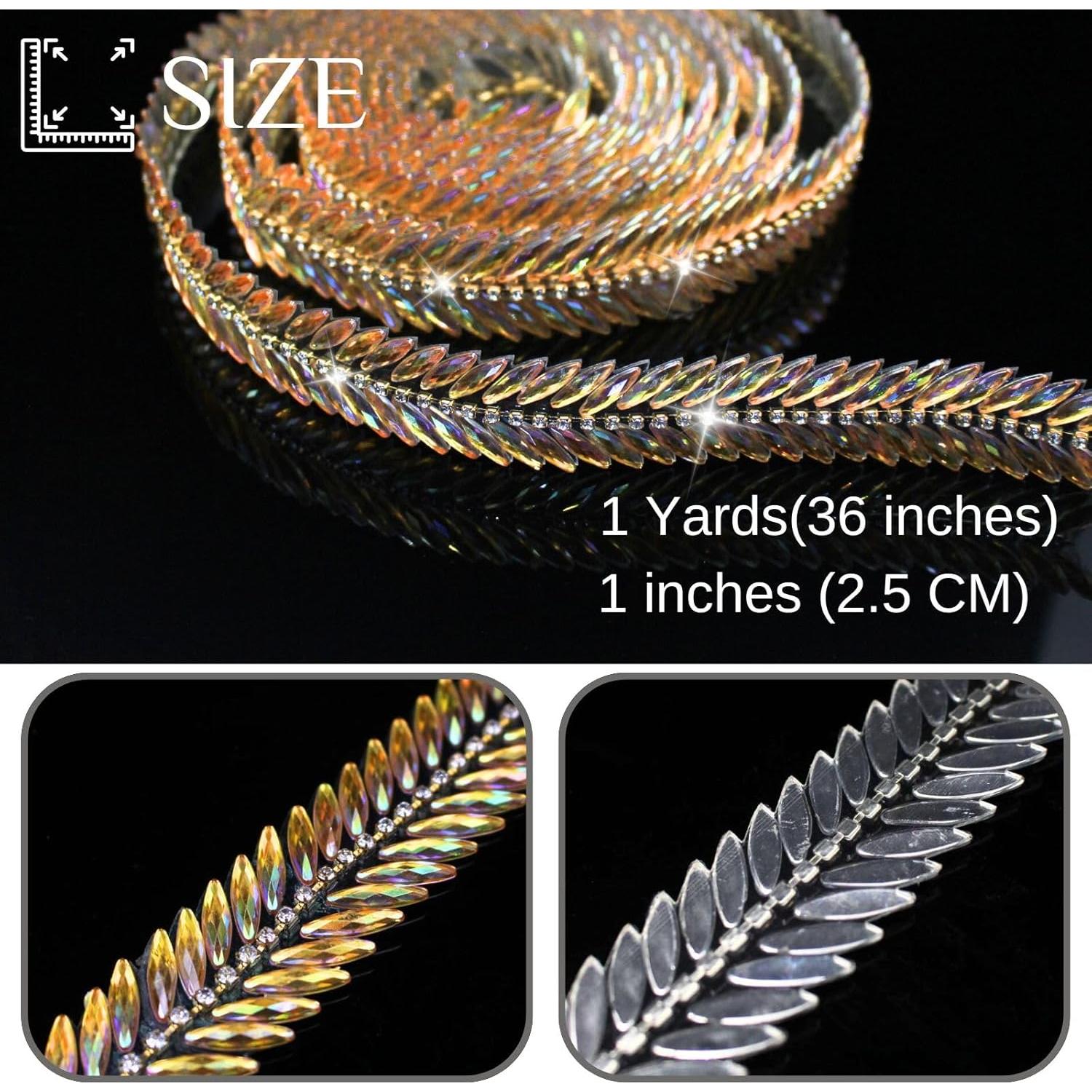 Cinta de Rincones Autoadhesiva Pearly Jun 91.44 cm Oro