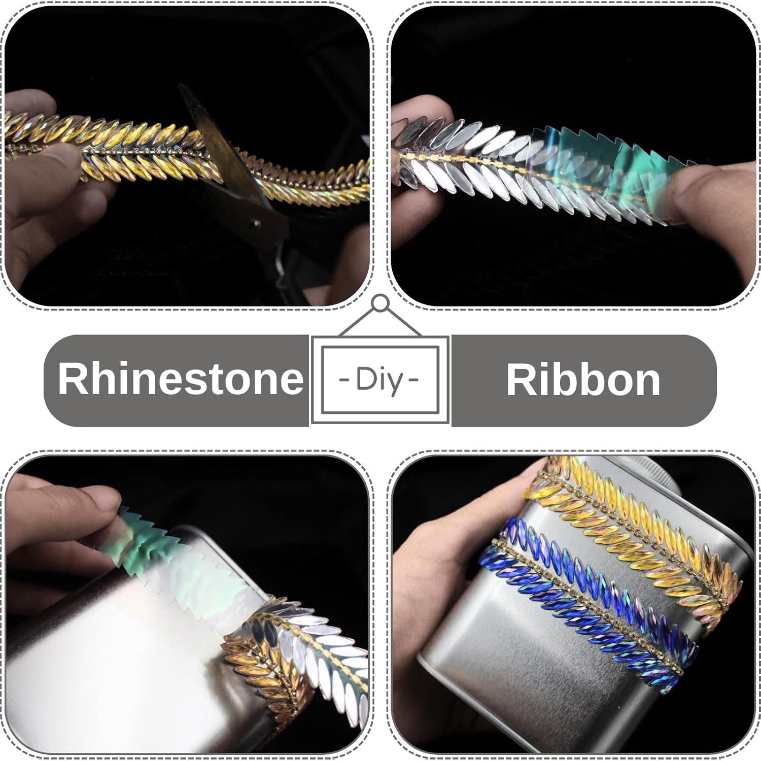 Cinta de Rincones Autoadhesiva Pearly Jun 91.44 cm Oro