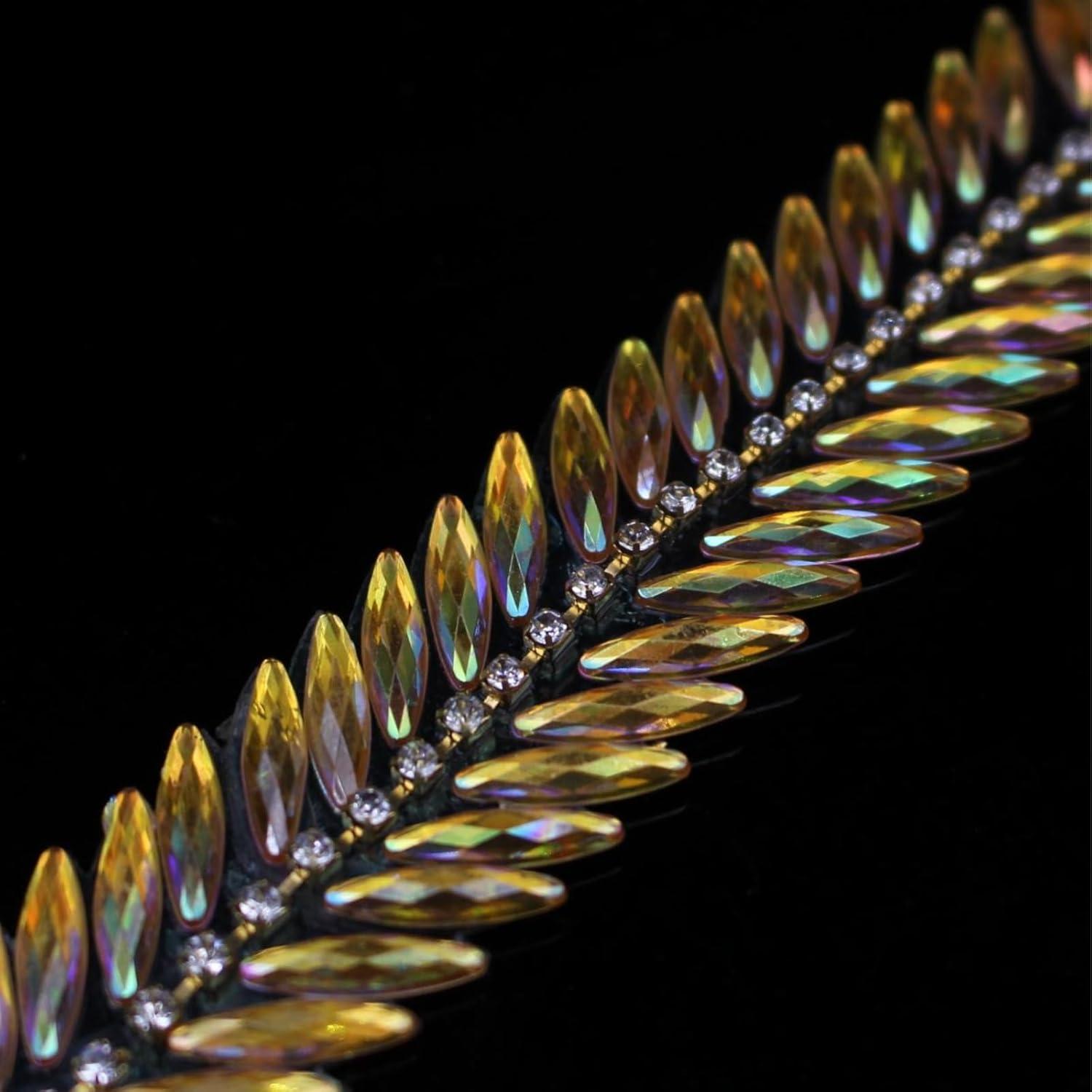 Cinta de Rincones Autoadhesiva Pearly Jun 91.44 cm Oro