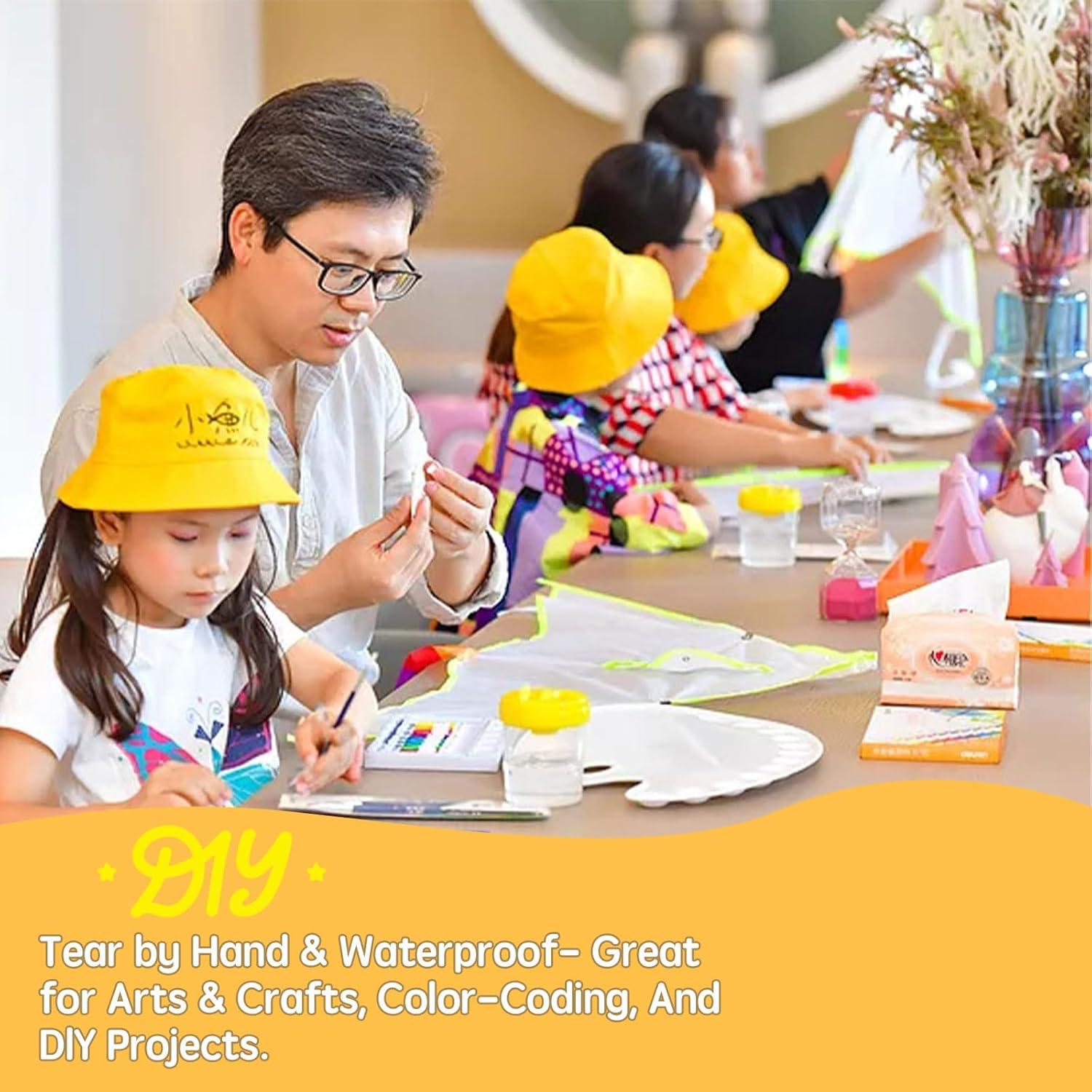 Cinta Adhesiva Multicolor SIKEDEPRO 6 Rollos 5.08 cm x 13.72 m