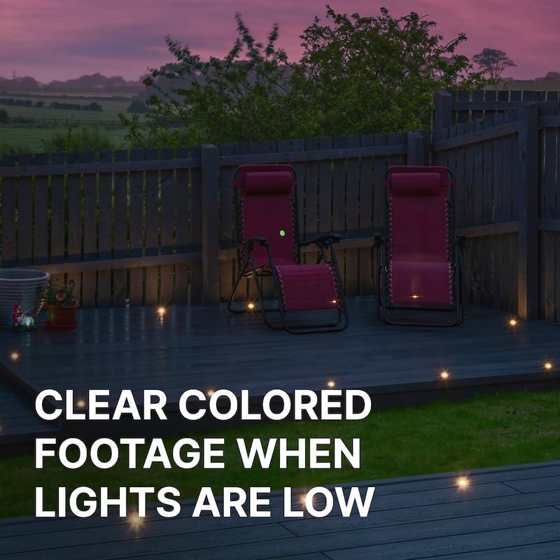 Cámara de Seguridad Inteligente AlfredCam Plus 2.5K WiFi IP65