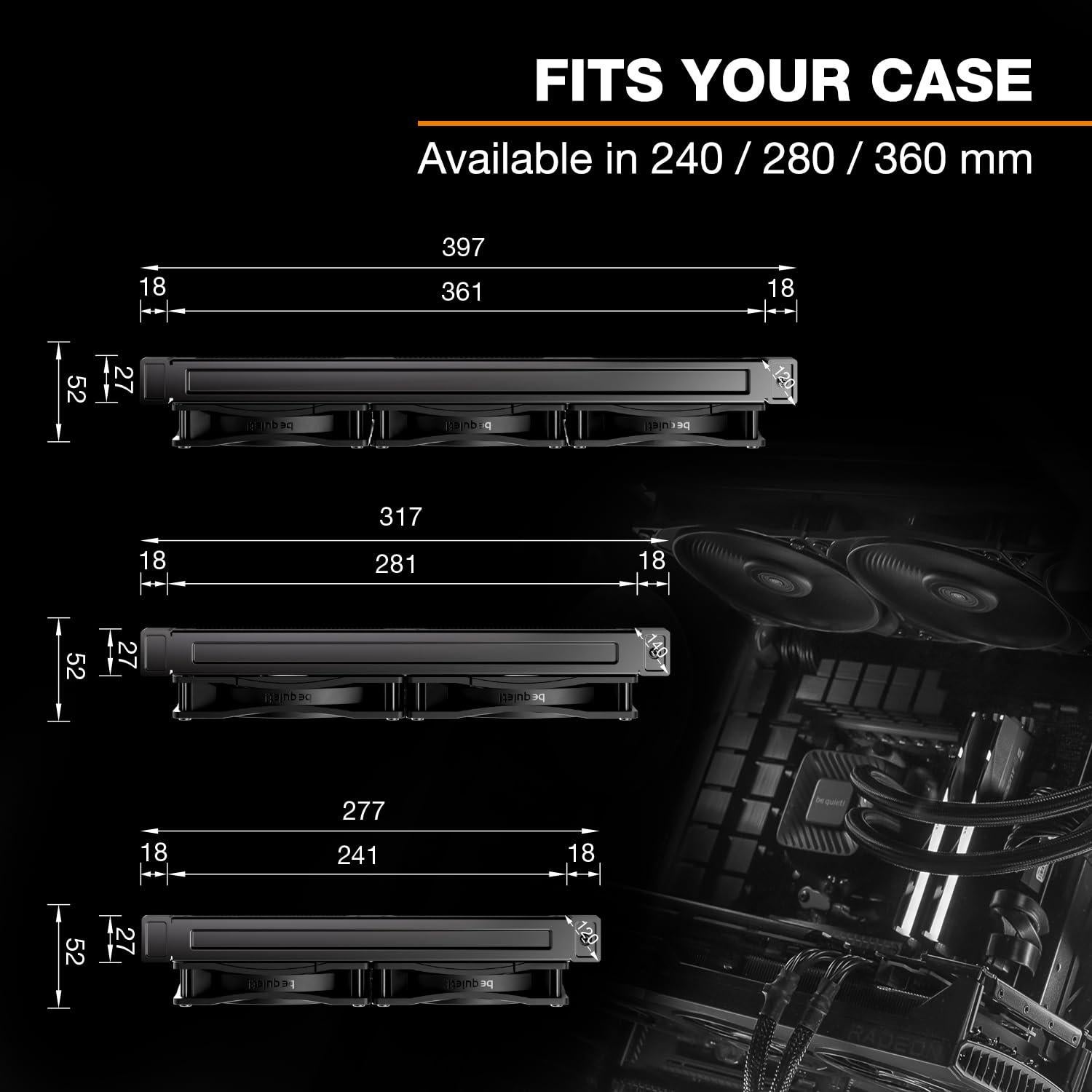 Refrigeración Líquida be quiet! Pure Loop 3 240mm PWM