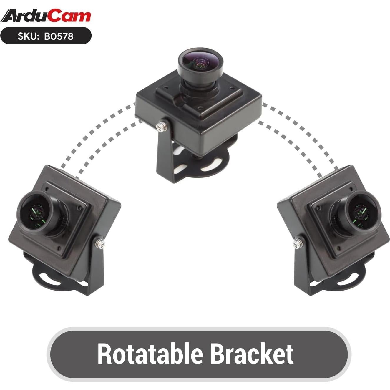 Módulo de Cámara USB Arducam 2.3MP Gran Angular 1080p