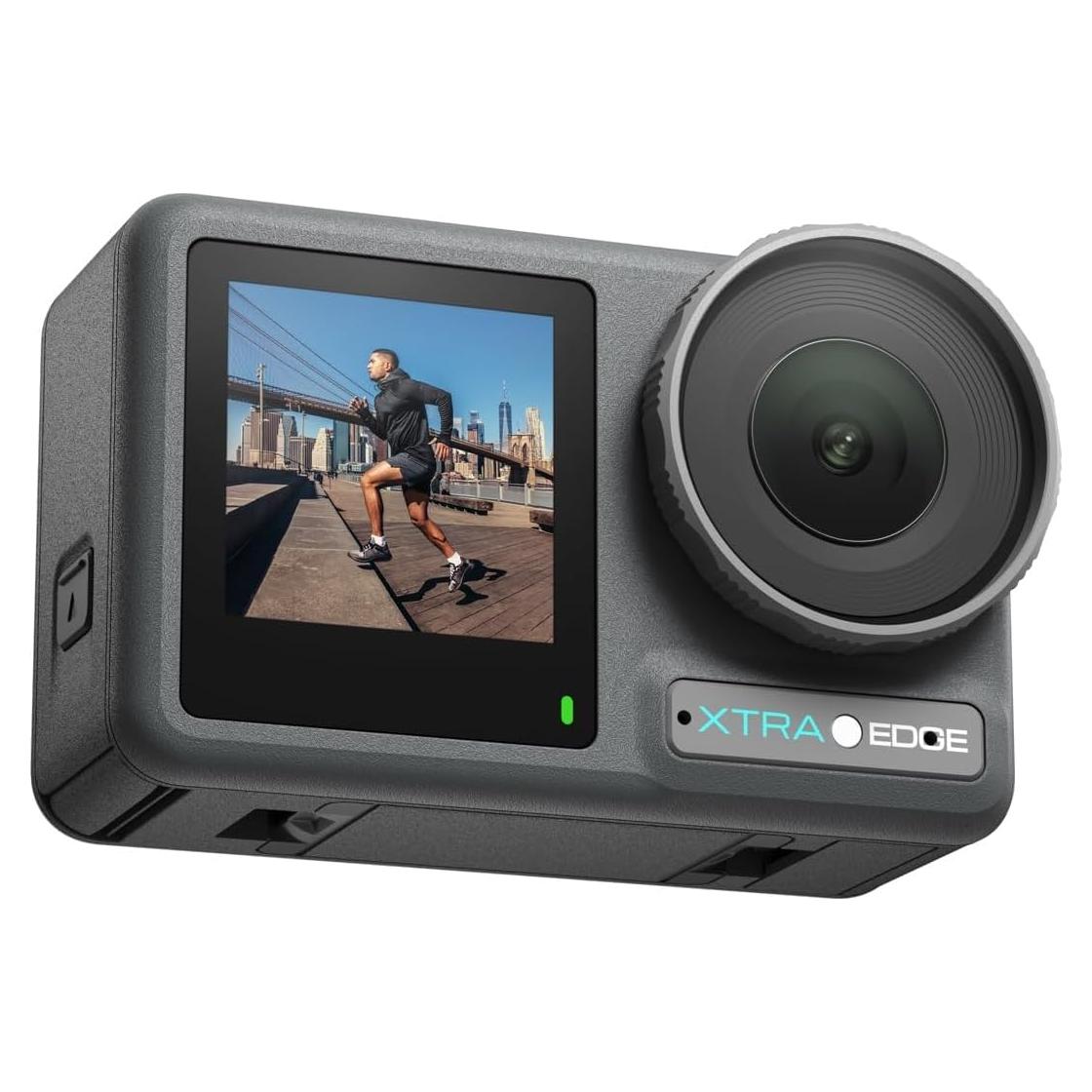 Cámara de Acción Xtra Edge 4K Hiper Estabilización Impermeable