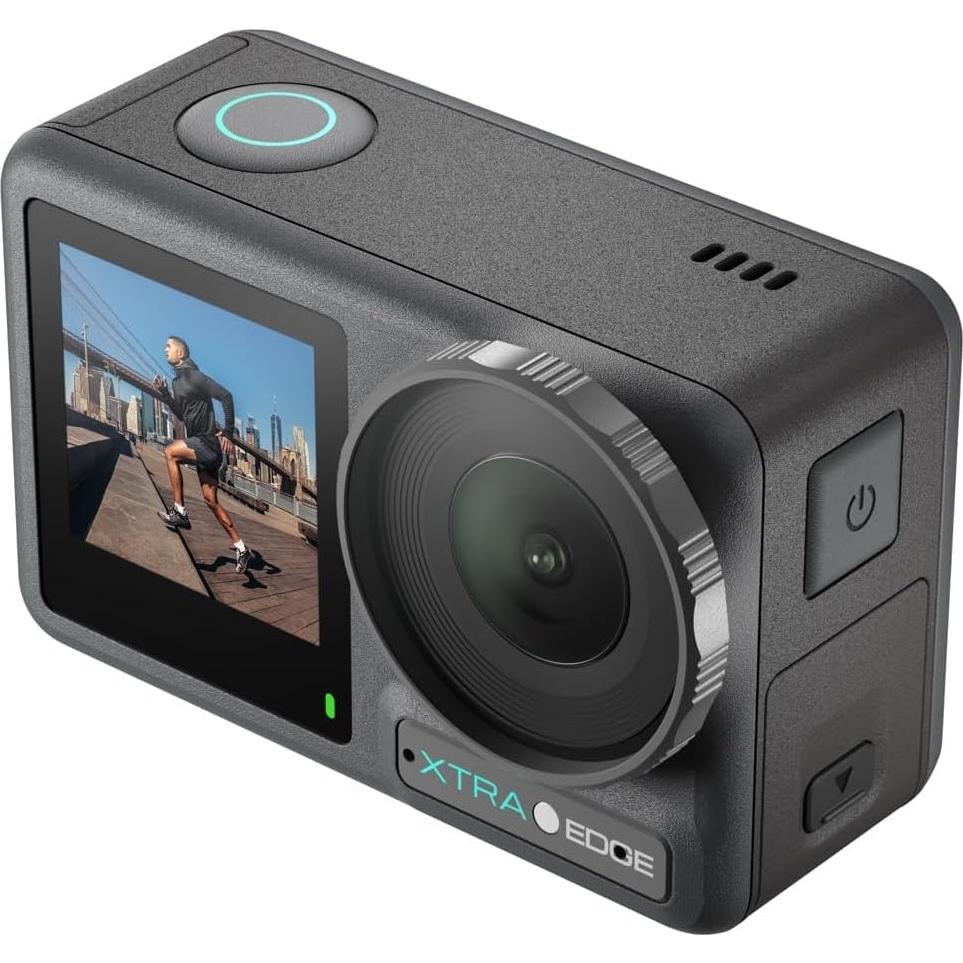 Cámara de Acción Xtra Edge 4K Hiper Estabilización Impermeable