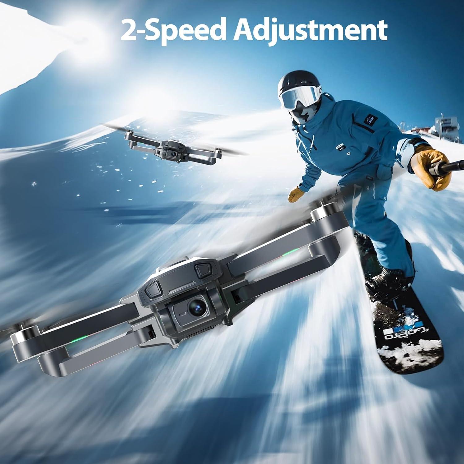 Dron WeFone WF33 4K GPS Plegable con Pantalla 4.5"