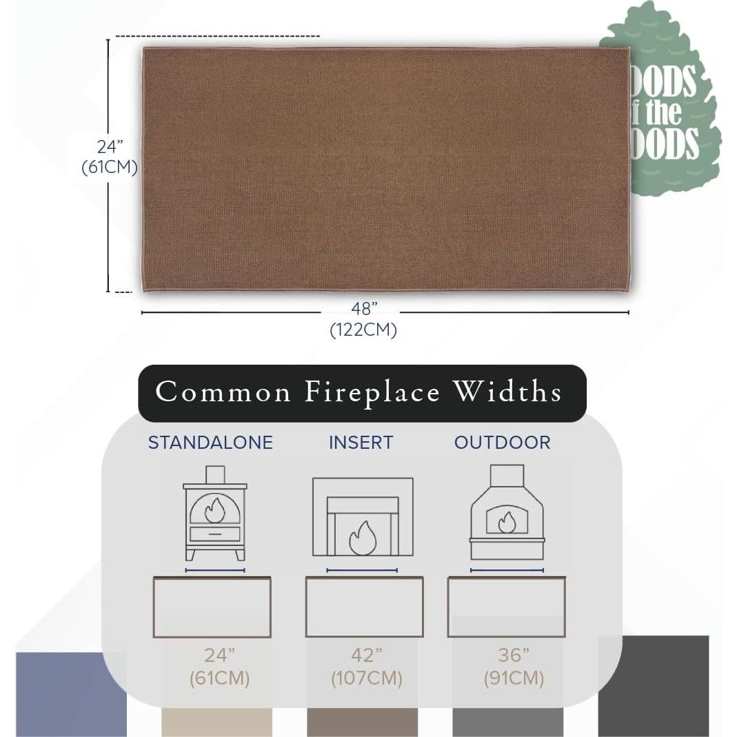 Alfombra Rectangular Guardian Goods of the Woods 2x4m Ignífuga