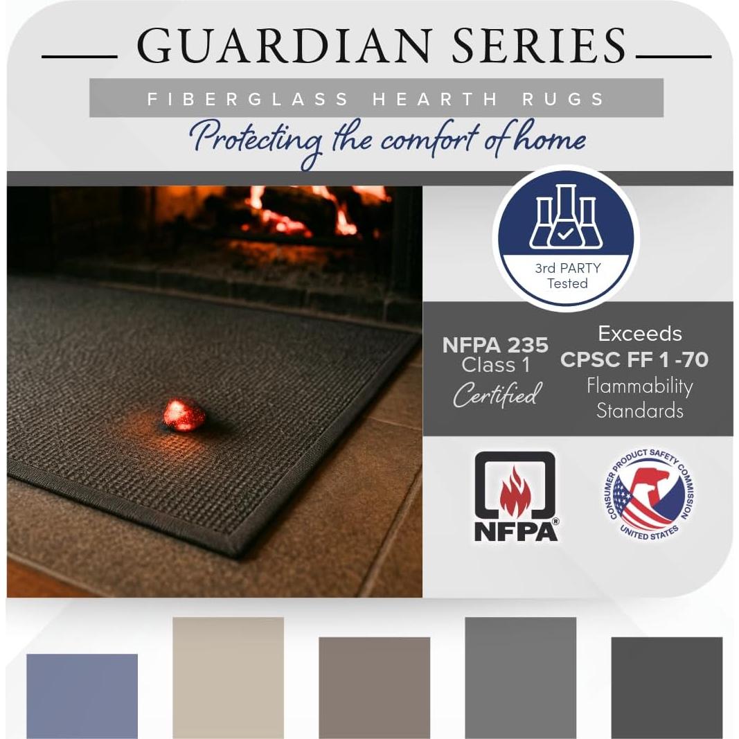 Alfombra Rectangular Guardian Goods of the Woods 2x4m Ignífuga