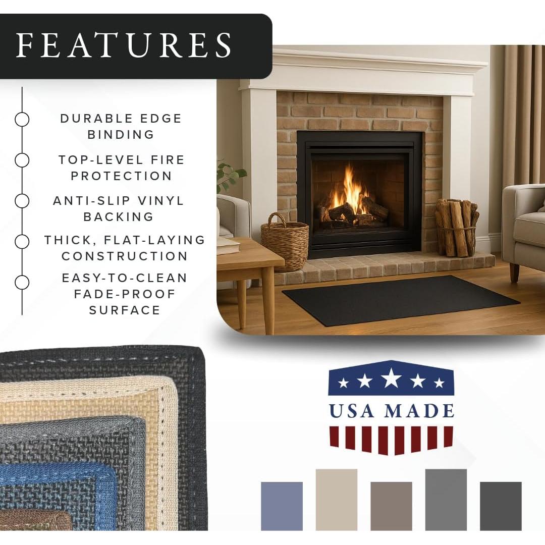 Alfombra Rectangular Guardian Goods of the Woods 2x4m Ignífuga