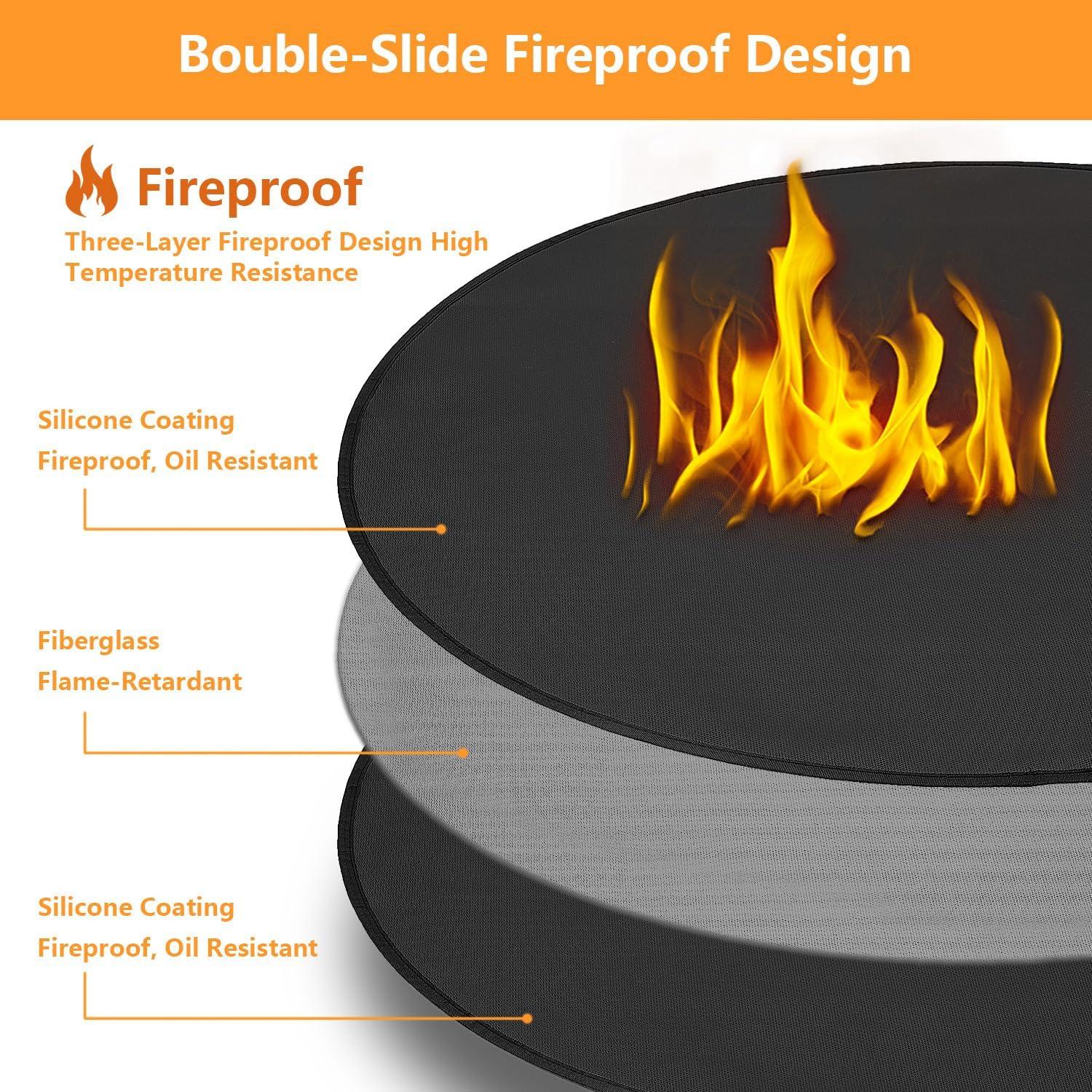 Manta de Fuego TYLIN 91.44 cm a Prueba de Aceite y Agua