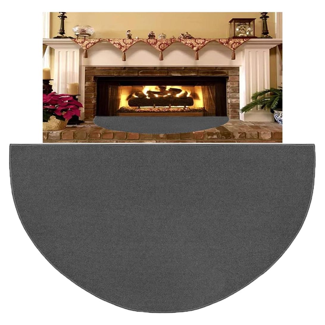 Alfombra de Área a Prueba de Fuego Grafken 160x94 cm Antideslizante